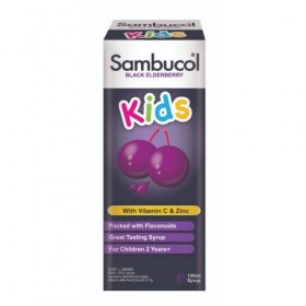 Sambucol Kids Black Elderberry Syrup 120ml (RSP: RM69.90)
