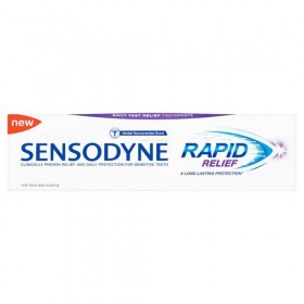 Sensodyne Rapid Relief Toothpaste 100g (RSP: RM18.50)