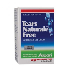 Tears Naturale Free Lubricant Eye Drops 32 Vials (RSP : RM53.90)
