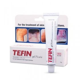 Tefin Gel 1% w/w 15g (RSP: RM16.60)