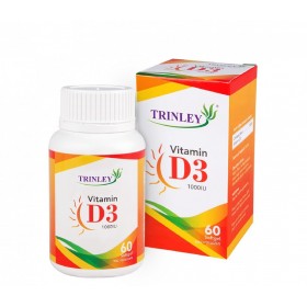 Trinley Vitamin D3 1000IU 60s (RSP: RM50)