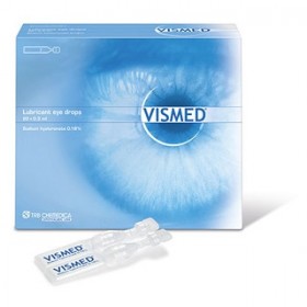 VIsmed Lubricant Eye Drops 0.3ml x 20 Vials (RSP: RM43.40)
